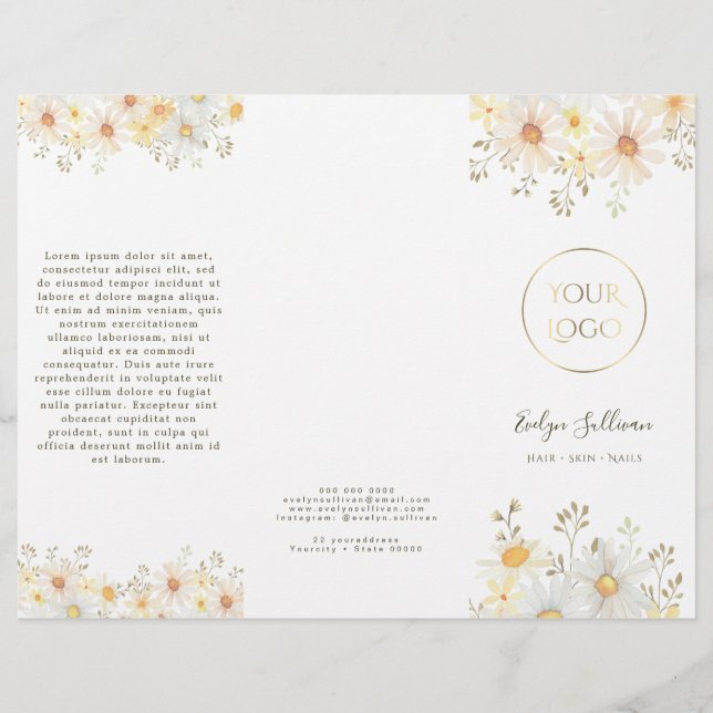 Folleto de Daisies (Anverso)