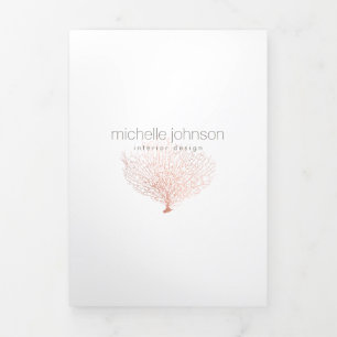 Folleto de diseño interior de los ventiladores del