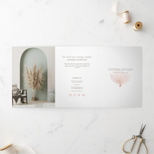 Folleto de diseño interior de los ventiladores del (Exterior)