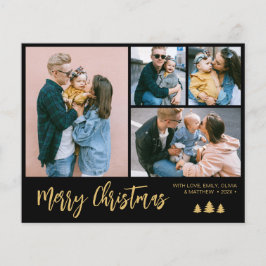 Folleto de feriado de Navidades de la colección de