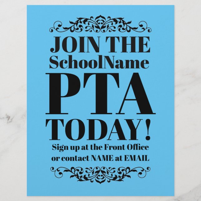 Folleto de la Asociación de Padres de Abril (Frente)