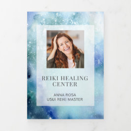 *~* Folleto de la triple imagen de Ocean Sea Beach