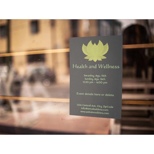 Folleto de Lotus Health and Wellness (Subido por el creador)