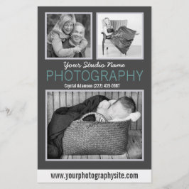 Folleto de Negocio de Fotografía Grandes Fotos de