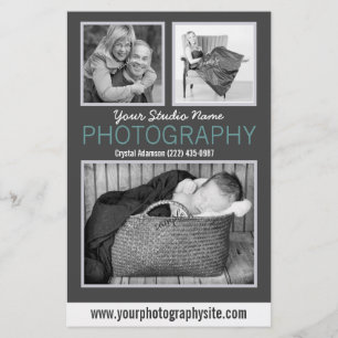 Folleto de Negocio de Fotografía Grandes Fotos de