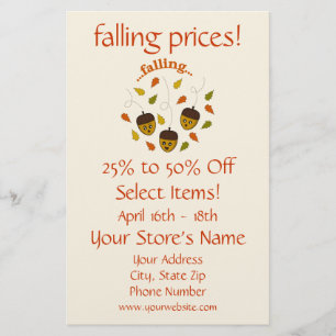 Folleto de Oferta de Otoño