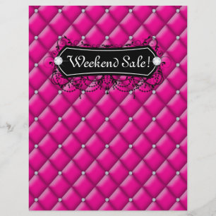 Folleto de Rebajas Joyería de Moda Diamante Rosa A