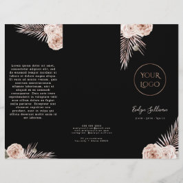 Folleto de rosas tropicales