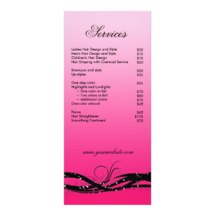 Folleto del Cosmetologist de la belleza de la