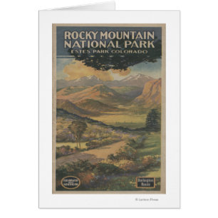 Folleto del parque nacional de Rocky Mt. # 1