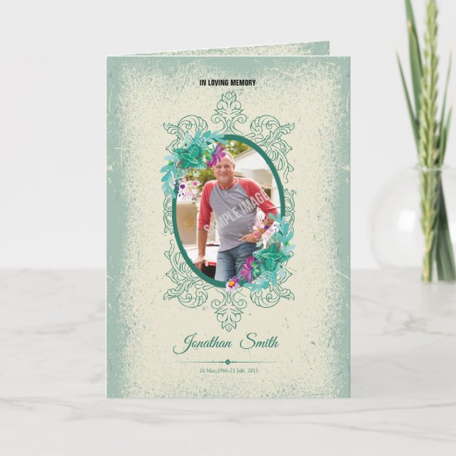 Folleto del programa conmemorativo (Anverso)