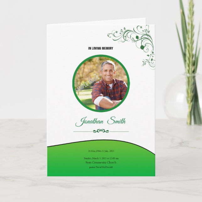 Folleto del programa conmemorativo (Anverso)