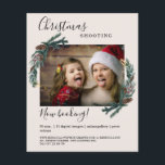 Folleto fotográfico de Navidades específicos del c<br><div class="desc">Volante fotográfico para Navidades específicos del cliente,  beige. Simplemente edita tu producto subiendo tu foto y escribiendo tu texto. Puede seleccionar el tipo de letra,  el color y la posición individualmente mediante "personalización adicional".</div>
