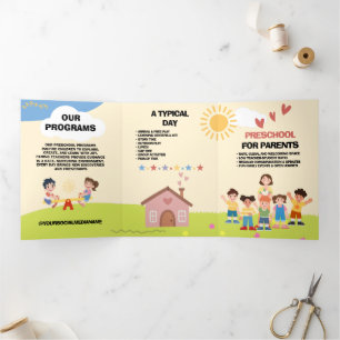 Folleto infantil de personalizable