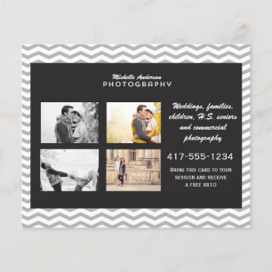 Folleto pequeño para el negocio de la fotografía