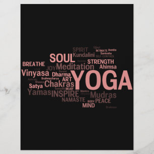 Folleto personalizado de YOGA