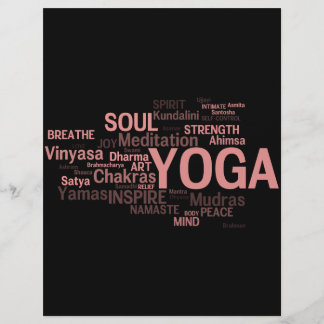 Folleto personalizado de YOGA
