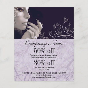 folleto personalizado del negocio de los artistas