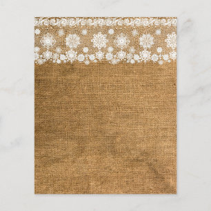 folleto personalizado vacaciones de Navidad