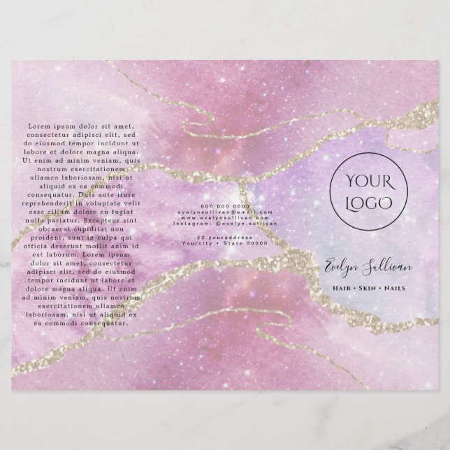 folleto sobre el efecto perlance de imitación (Anverso)