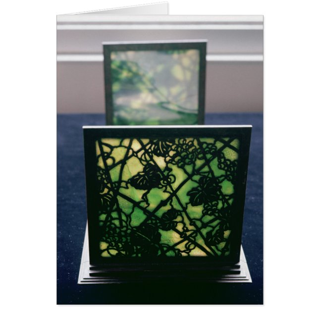 Folletos de Art Nouveau, Tiffany Studios, c.1894 (Frente)