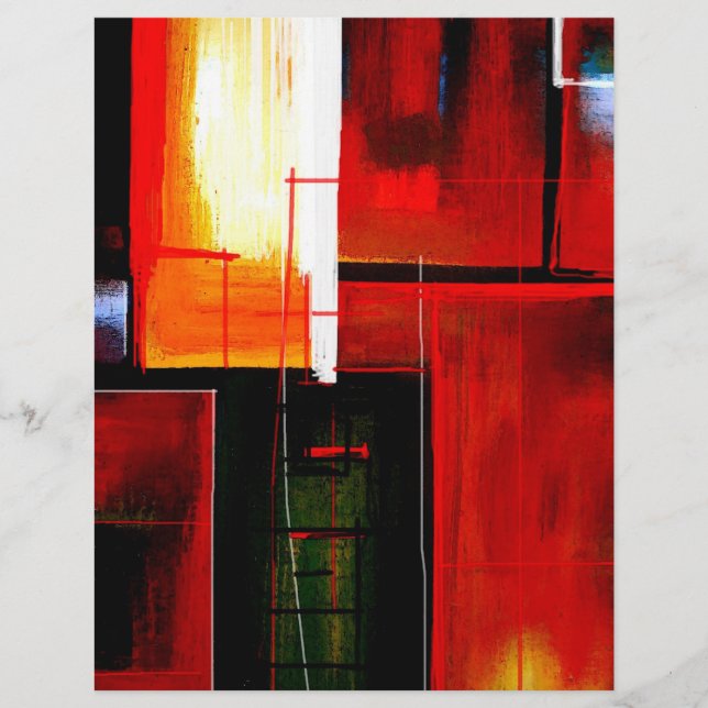 Folletos de Arte Abstracto (Frente)