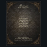 Folletos de época del patrón de damasco elegante<br><div class="desc">Folletos de época del elegante patrón Damask.</div>