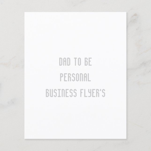 folletos de negocios personalizados (Frente)