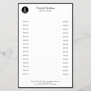 Folletos de peluquería