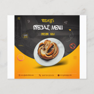 Folletos de restaurantes para su negocio
