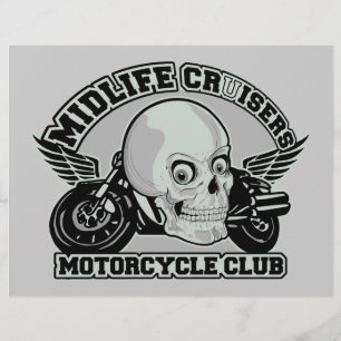 Folletos del personalizado de Midlife Cruisers MC