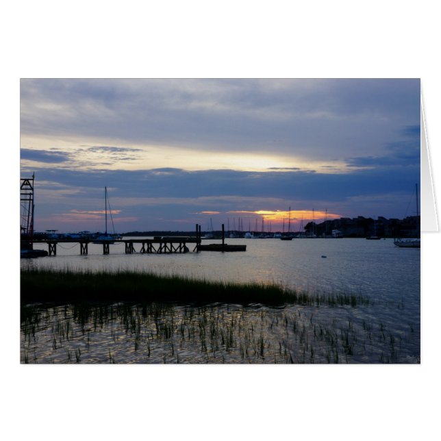 Folly Harbour Sunset (Anverso (Horizontal))