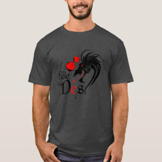 Foncé de la camiseta - les Dés de Rôle - camiseta