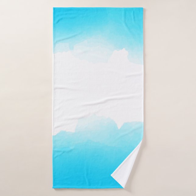 Fondo abstracto de acuarela (Toalla de baño)