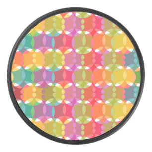 Fondo abstracto disco de hockey