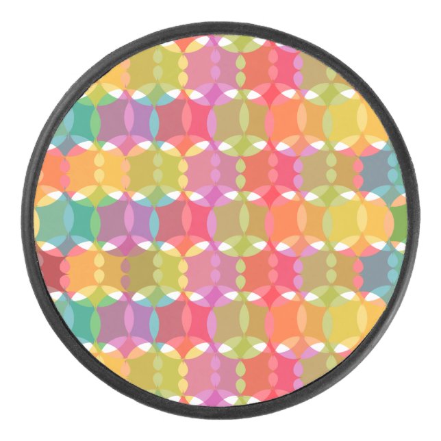 Fondo abstracto disco de hockey (Anverso)