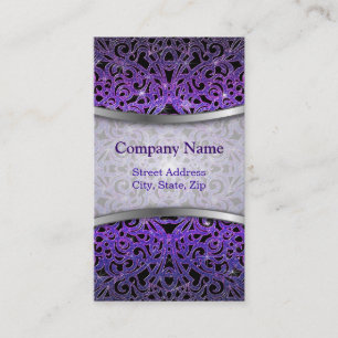 Fondo abstracto floral de la tarjeta de visita