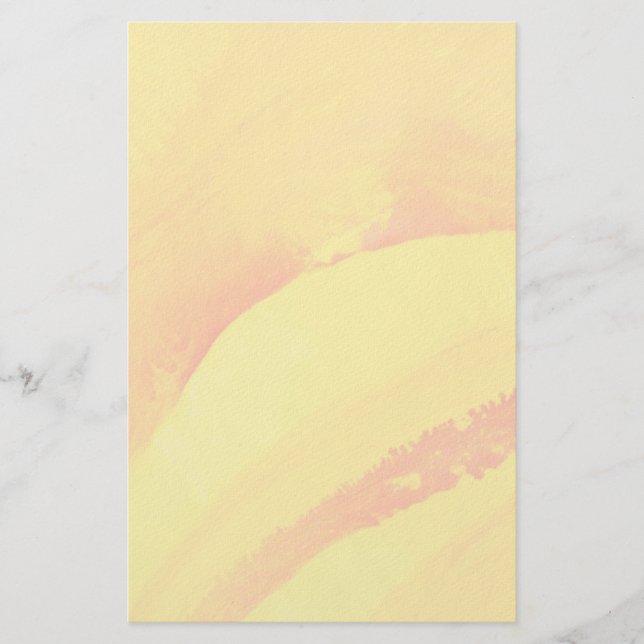 fondo amarillo. acuarela sobre papel (Anverso)