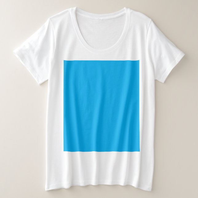 Fondo azul cian sólido | Estilo minimalista de ver (Anverso del diseño)