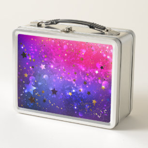 Fondo azul rosa brillante