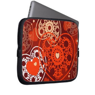 Fondo cardiaco, funda para portátil
