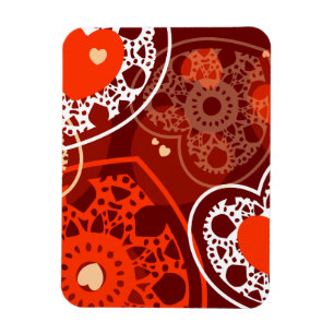 Fondo cardiaco, imán premium