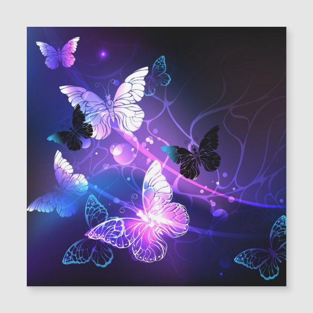 Fondo con mariposas nocturnas (Anverso)
