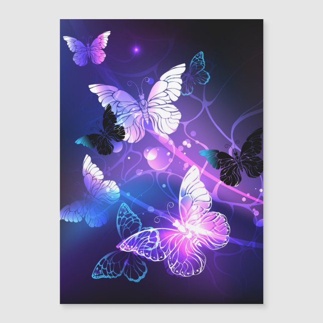 Fondo con mariposas nocturnas (Anverso)