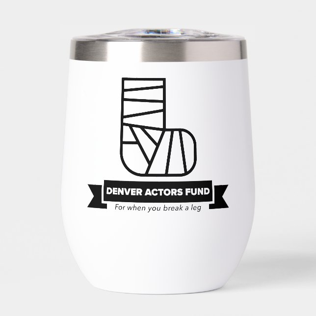 Fondo de actores de Denver Tumbler (Frente)