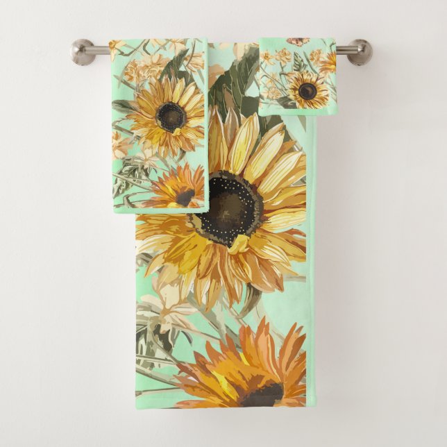 Fondo de agua amarillo verde Ombre (In situ)