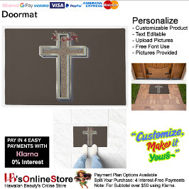 Fondo de Alfombra de Puerta Cruzada con Fondo Marr