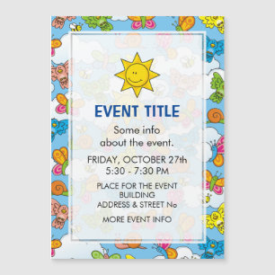 Fondo de animales para bebés