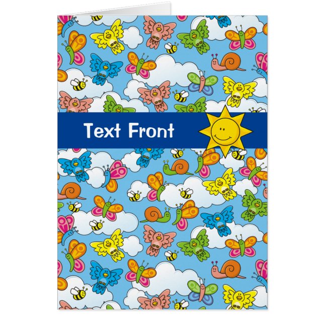 Fondo de animales para bebés (Frente)