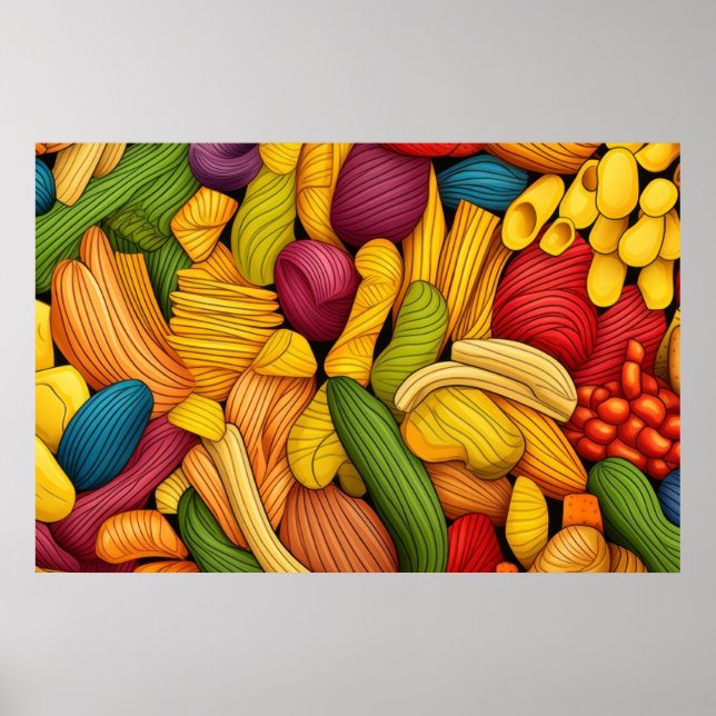 Fondo de arte de pasta GRANDE (Frente)